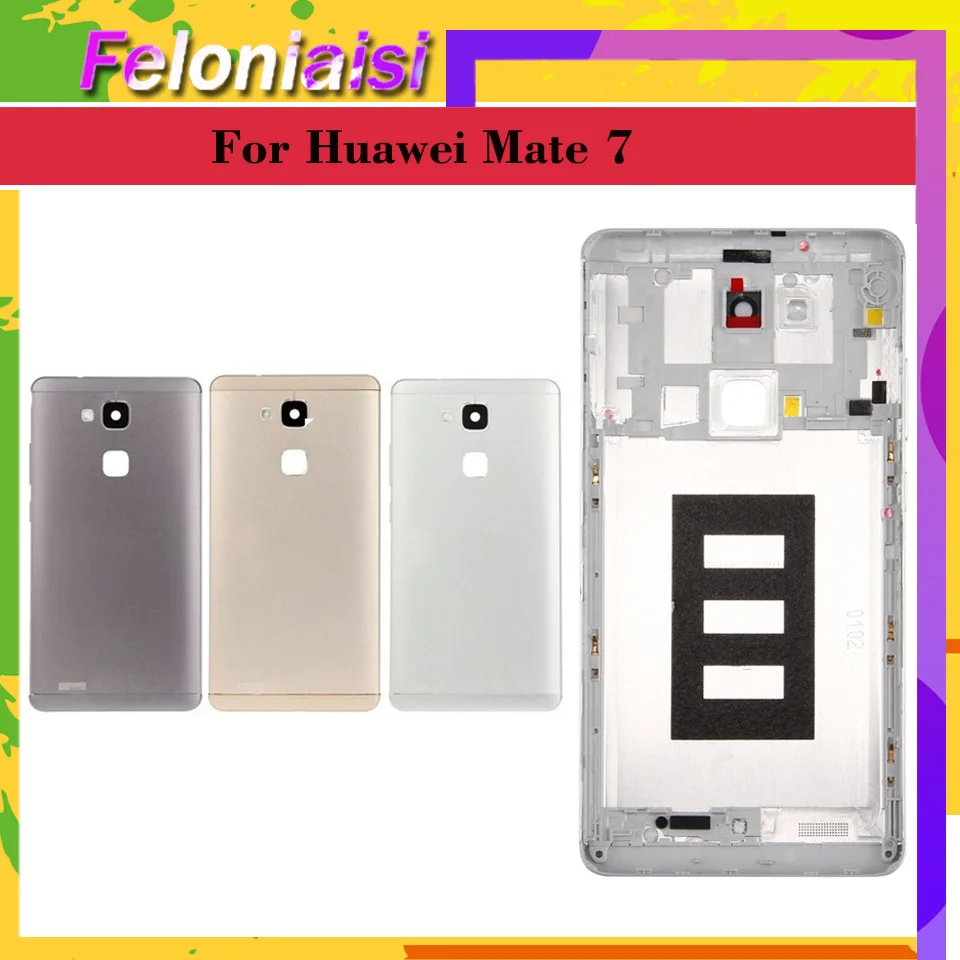 

Original For Huawei Ascend Mate 7 mate7 Battery Cover Back Housing Rear Door Case Battery Cover Panel Replacement