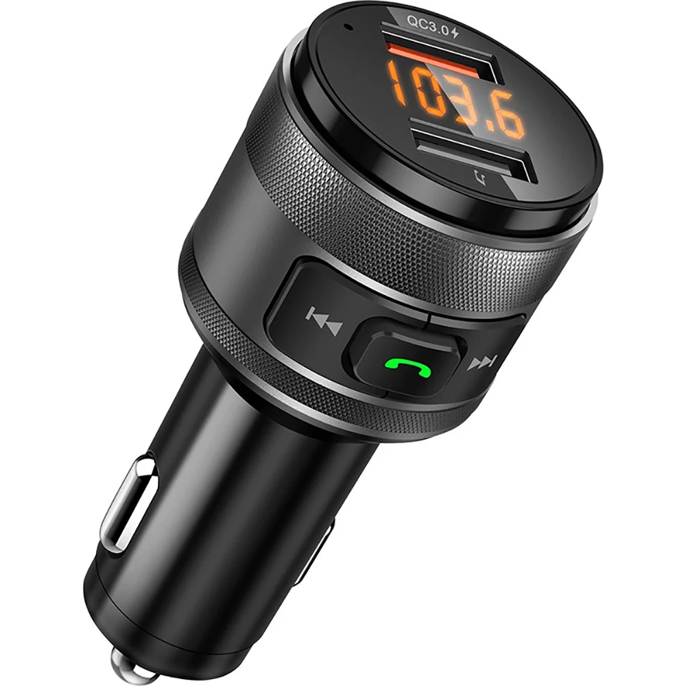 VicTsing FM Bluetooth Transmitter Car QC3.0 3.4A Wireless Transmitter Receiver MP3 Music Player Car Kit Radio Adapter Hands-Free (16)