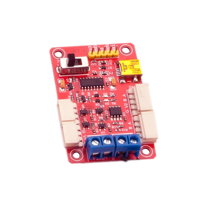 Feetech 12V 60 кг серийный Управление Смарт Серводвигатель Сталь Шестерни 360 градусов RS485 Servo SM60CL для промышленного робота Управление сервопривода