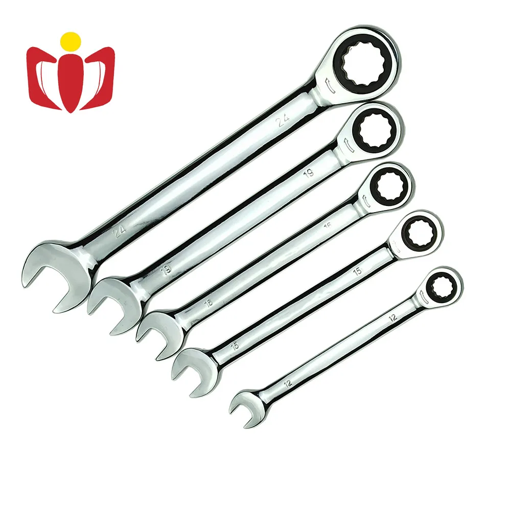 Ratchet Combination Metric Wrench Set Hand Tools Torque Gear Socket Nut Tools a set of key