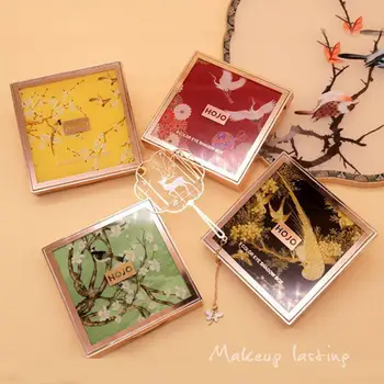 

9 color Chinese style retro style smoky makeup eyeshadow palette earth color lasting anti-smudge eyeshadow palette TSLM2