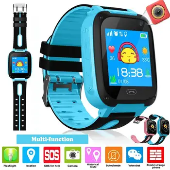 

For Kids Children Position Kids Smart Watch Micro SIM Card Call Tracker Child Camera Alarm Smart Watch