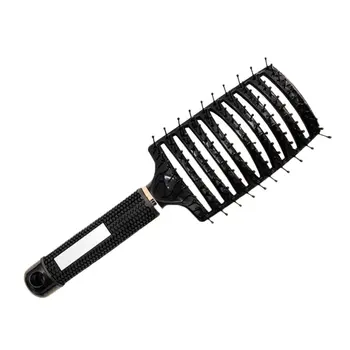 

Big Curved Hair Comb Anti-Static Air Cushion Massage Bristle Comb Blow Dry Brush Hair Dressing Salon 2 Colors Hot Selling