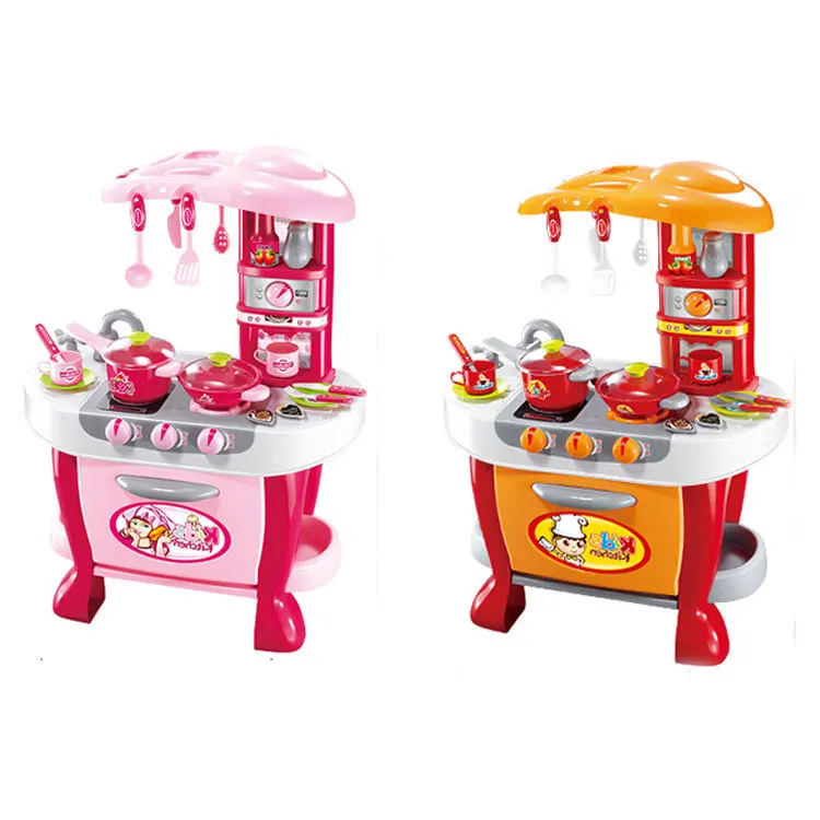 

Xiong cheng 138 Smart Touch Control Kitchen Play House GIRL'S Cooking Parent And Child Educational Scene Children Play House Toy