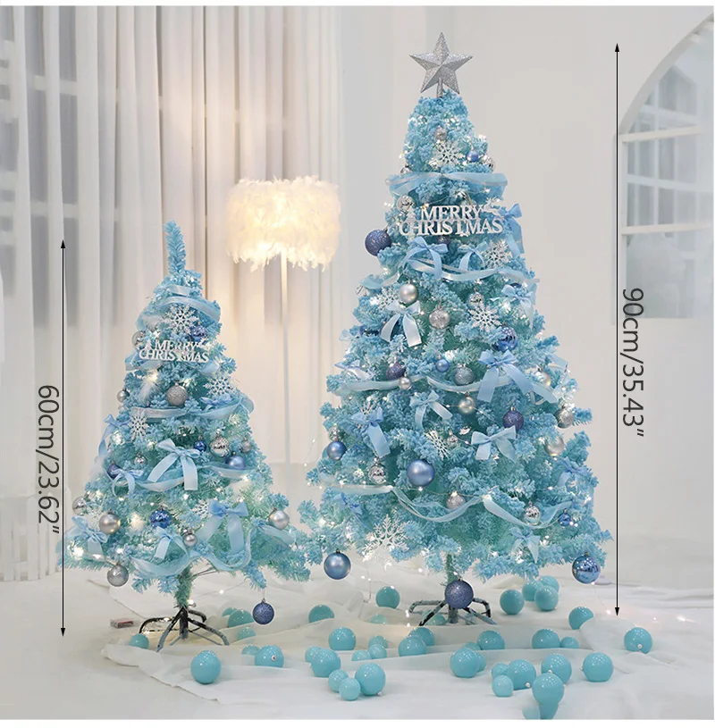 62 Adornos Decoracion Para Arbol De Navidad Azul Decoraciones Navideñas El Hogar