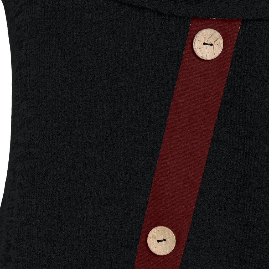 Плюс размер 5XL модная необычная блузка Повседневная зимняя Женская туника с круглым вырезом Топы женские рубашки с длинными рукавами Blusas пуловер