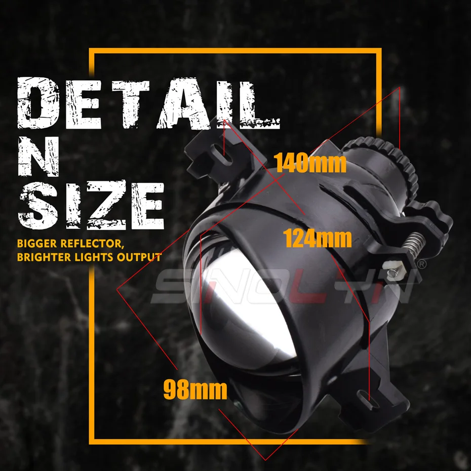 Sinolyn Противотуманные фары для Nissan Sentra/Versa/Qashqai J10/X trail/Pathfinder/Infiniti M35M45/G37 проектор