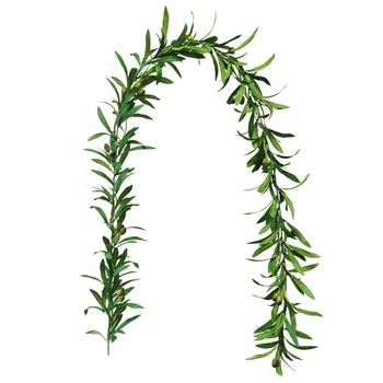 

Artificial Rattan, Artificial Olive Leaf, Wedding Plant, Wall Winding Arrangement, Artificial Olive, Artificial Garland