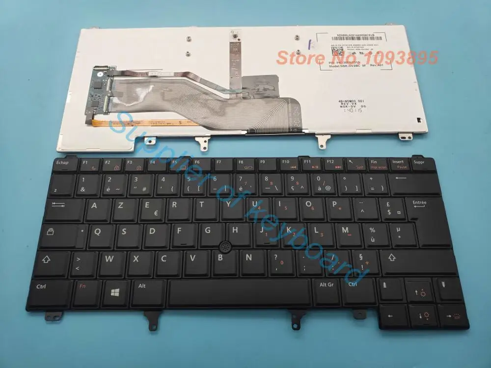 Новая французская (Azerty) клавиатура для Dell Latitude E5420 E5430 E6220 E6230 E6320 E6330 раскладка