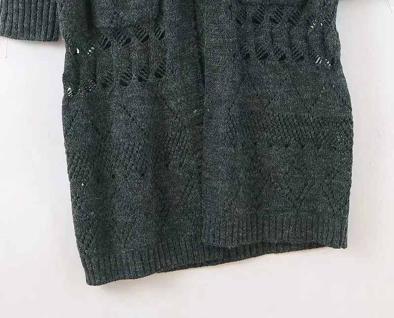 Jiangnan 75-61007 европейский и американский модный длинный кардиган