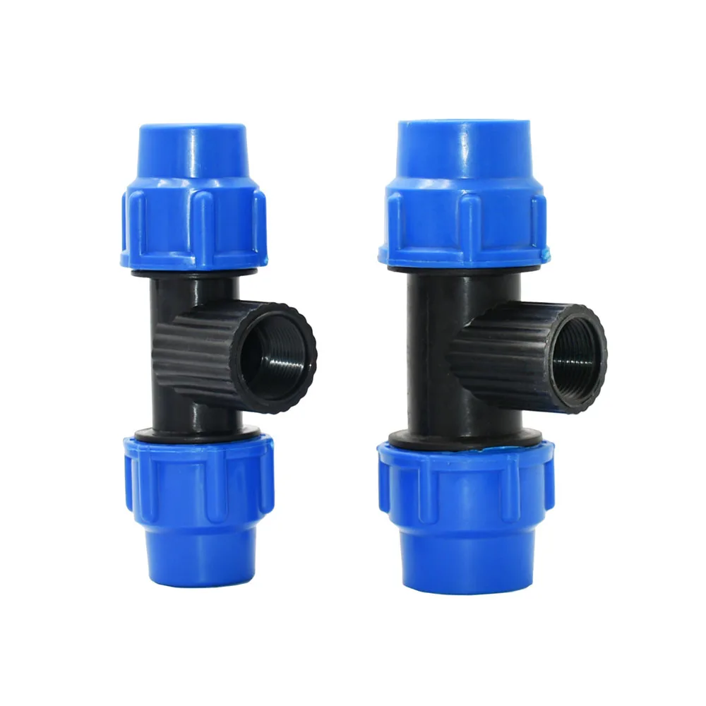 Water Pipe Fittings 20/25/32/40/50mm PE Tube