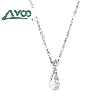 

AYOO High Quality SWA Original SWA Model 1:1 High Version Pearl Chain Temperament Necklace