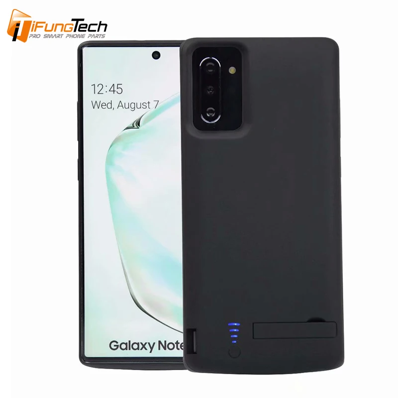 5000/6000mAh портативное зарядное устройство чехол для samsung Galaxy Note 10 Note 10 Plus внешний резервный аккумулятор чехол