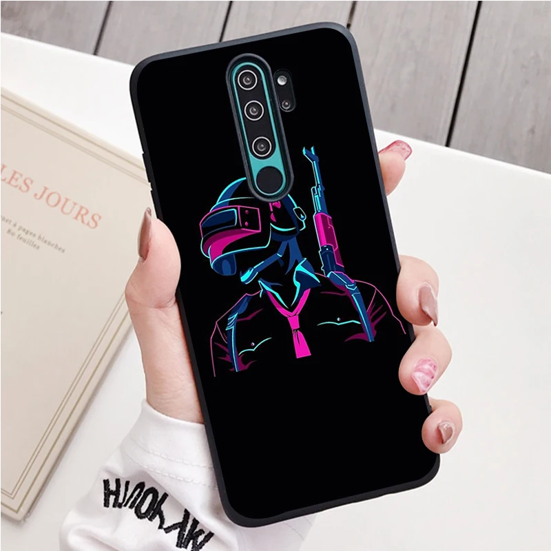 Pubg Silicone Ốp Lưng Điện Thoại Redmi Note 8 7 Pro S 8T Cho Redmi 9 7A Bao xiaomi leather case card