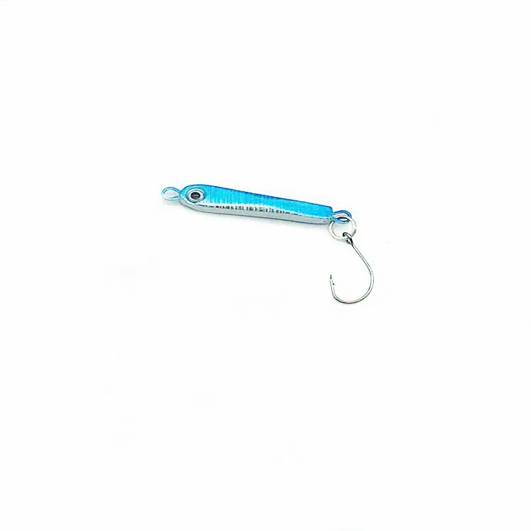 Angeln Micro Jigs Kleine Lockvögel Kunstköder Jigbait 4/5g Einzelhaken Shore Gussmetallköder 1 Stück Verkauf – Detail 12