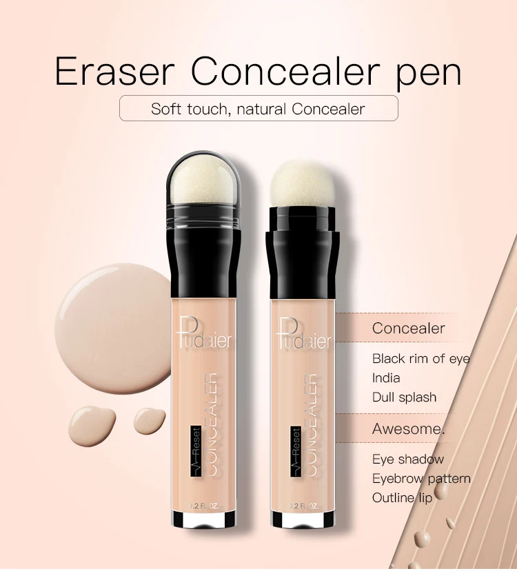 New Cosmetics Dark Circle Eraser Concealer Eyeliner Highlighter Acne Scars Cover Fine Lines Lips Primer Face Makeup Tools