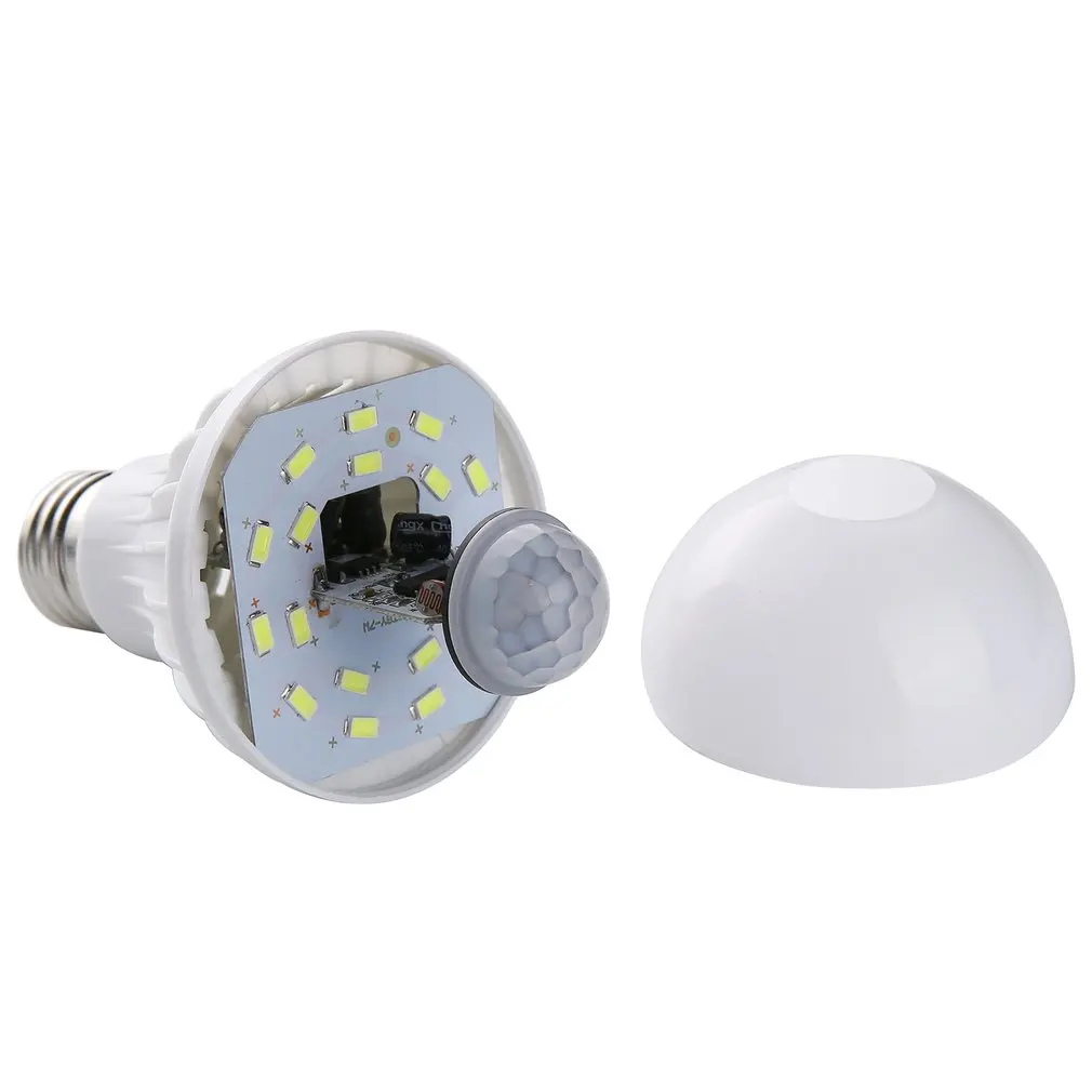 

LED PIR Motion Sensor Lamp 220V LED Bulb Auto Smart Intelligent PIR Infrared Body Motion Sensor Light E27 Socket
