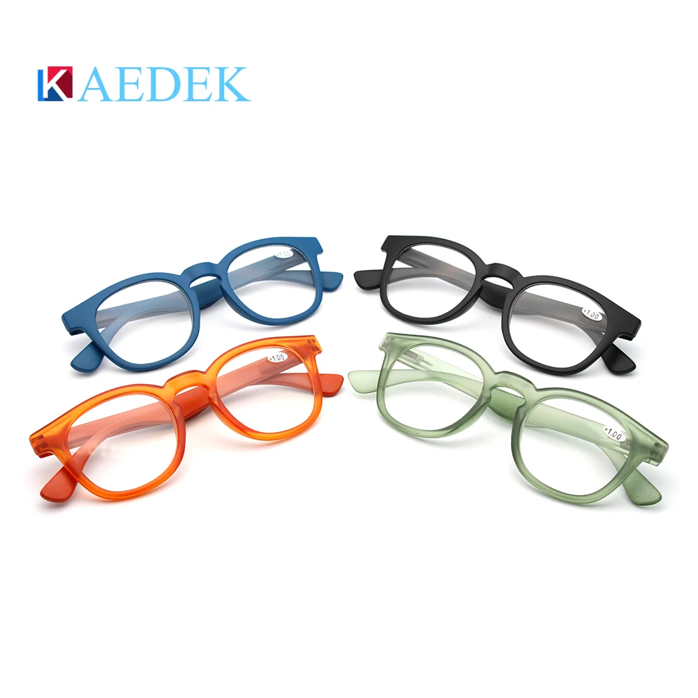 Reading Glasses Presbyopic Glasses 2025 transparent Round Men Women With Flex French Concept