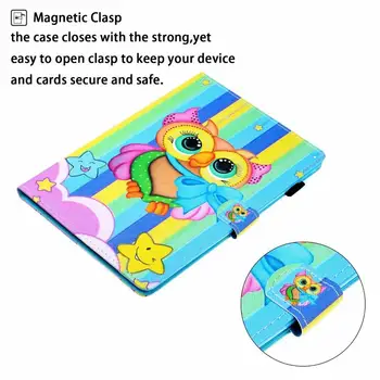 

Smart Cover For Apple iPad Air 2 A1566 A1567 Cartoon PU Leather Fundas Case For iPad 6 Air 2 Cover For iPad Air2 Case