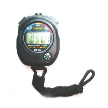 

Referee Athletes Digital LCD Stopwatch Waterproof Chronograph Timer Counter Multifunction Sports Alarm Counter for Running