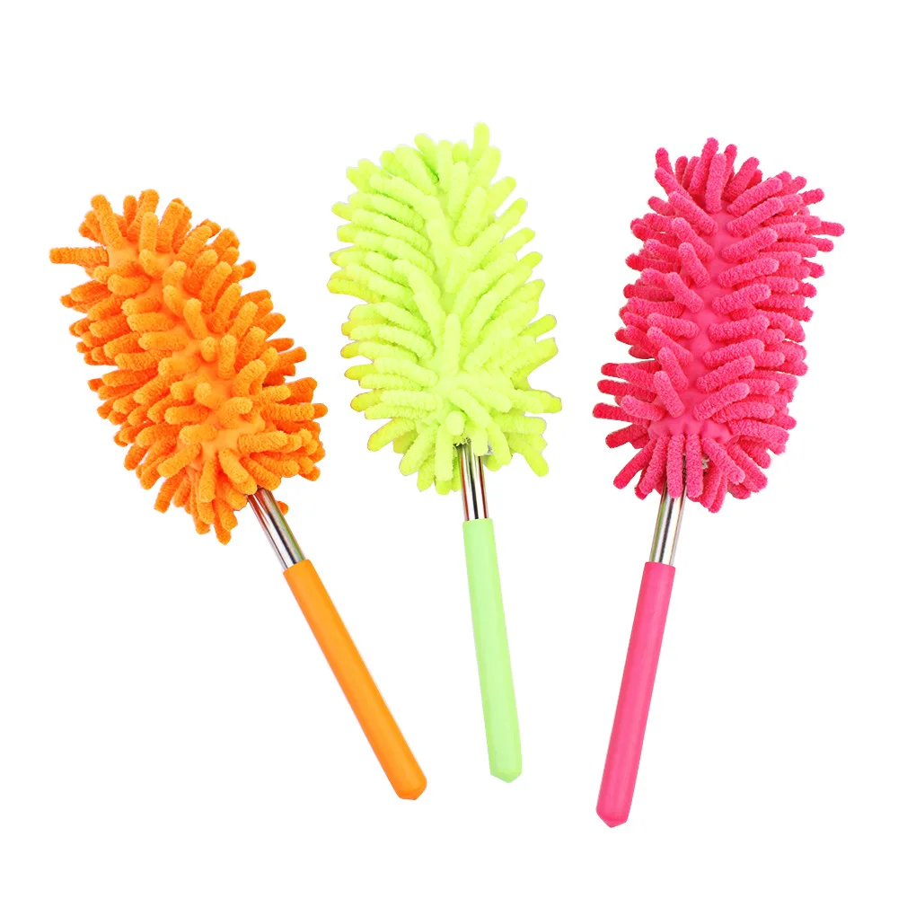 Telescopic Microfibre Duster Extendable Cleaning Home Car Cleaner Dust Handle Dust Mites