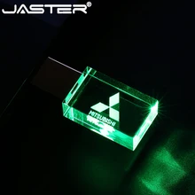 JASTER Мицубиси кристалл+ металлический USB флеш-накопитель Флешка 4 ГБ 8 ГБ 16 ГБ 32 ГБ 64 Гб 128 Гб Внешняя карта памяти u диск