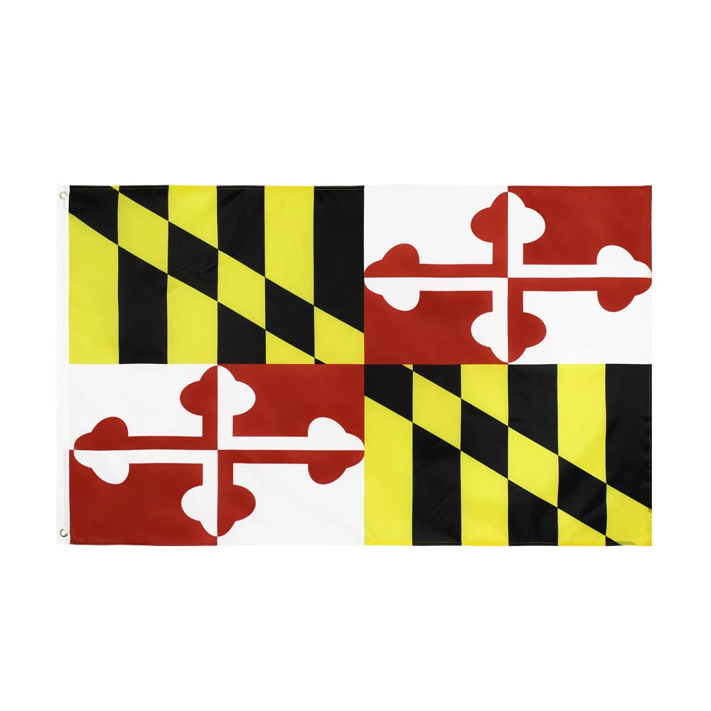 90*150Cm Us Usa State Maryland Flag