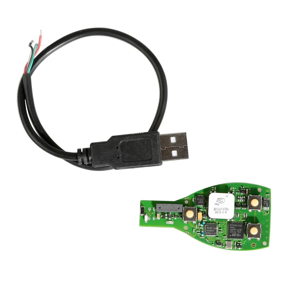  New MB FBS3 BGA KeylessGo Key Work for VVDI MB BGA TOOL Send a 3-button Smart Key Shell For Benz Wi - 33053593700
