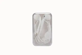 

50pcs/lot 3.5mm Stereo Music Earphones Portable Earphone Wired In-Ear Headset no bluetooth with Microphone For Samsung S6/S7Edge