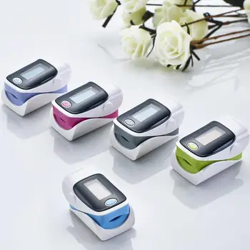 

Kuulee 1 Pcs Finger Clip Oximeter Measuring Heartbeat Pulse Heart Rate Monitoring Blood Oxygen Content