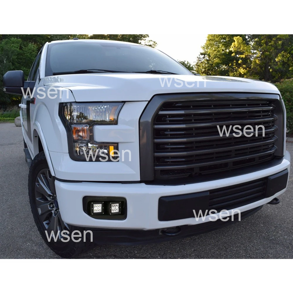 Для Ford F150 3 дюйма светодиодный Светящиеся Кубики противотуманная фара кронштейны