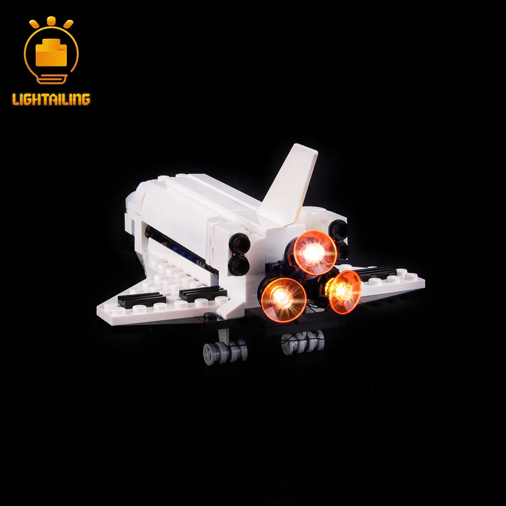 LIGHTAILING светодиодный светильник Набор для 31091 серии Creator Shuttle Transporter строительные блоки светильник ing набор(не включает модель