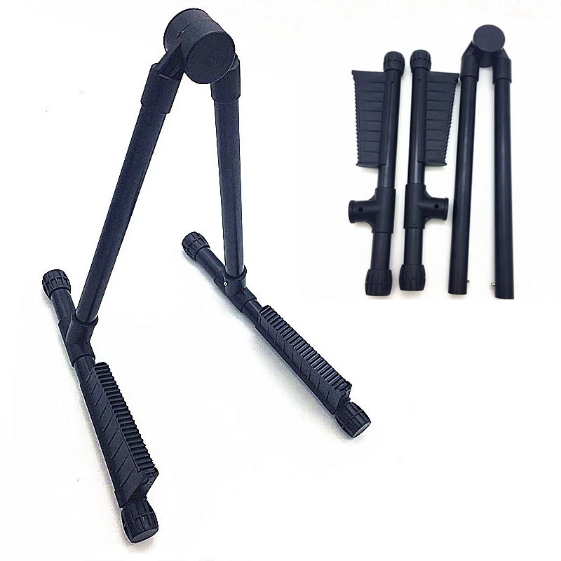 

Foldable Guitar Stand Lightweight Portable Guitar Bass Stringed Instrument Stand Holder for Professional Guitarist