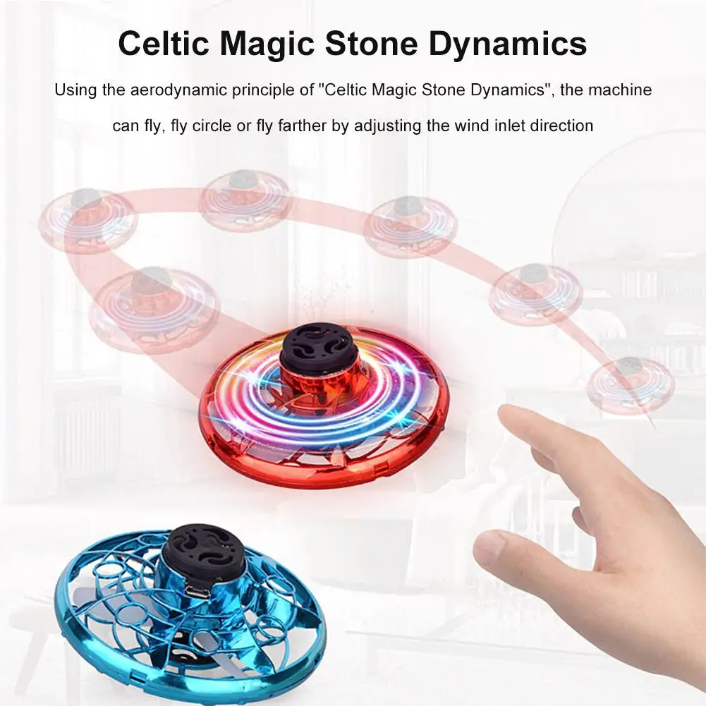 Mini Drone UFO Flying Fidget Spinner Hand Operated Induction Aircraft Toys for Kids Quadrocopter Dron Juguetes Dropship Mini Drone UFO Flying Fidget Spinner Hand Operated Induction Aircraft Toys for Kids Quadrocopter Dron Juguetes Dropship
