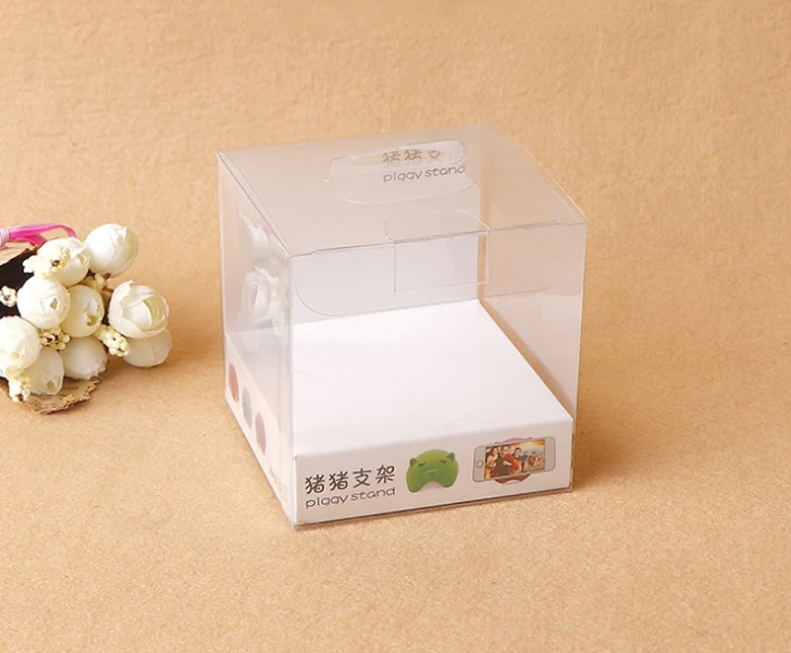 

Free shipping customized stackable plastic packaging box wholesale pvc chocolate box Printing ---PX20264