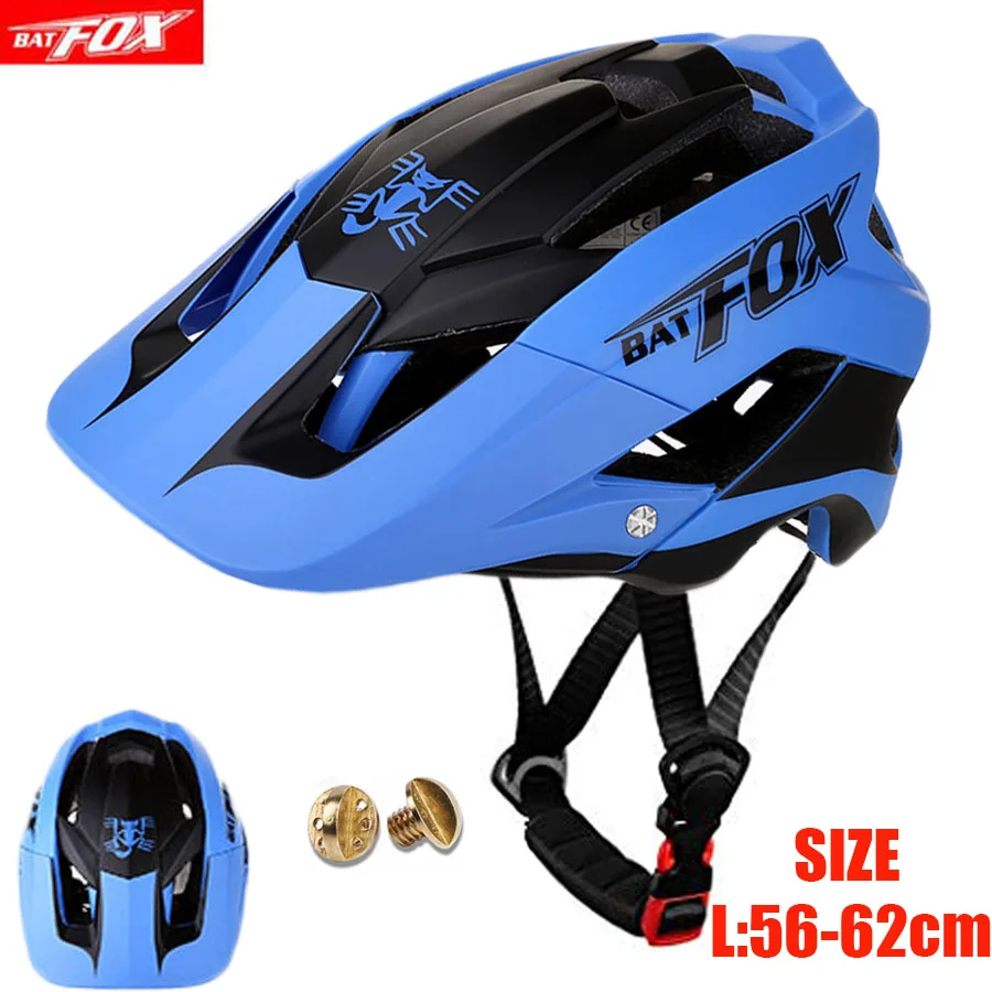 BATFOX велосипедный шлем TRAIL XC в форме MTB дорожный горный для мужчин и