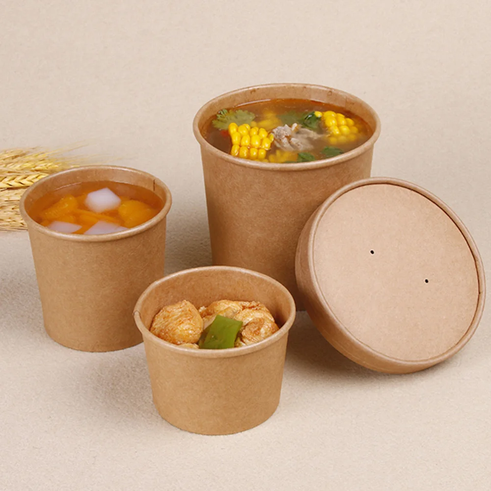 Generic 25 Sets Packing Boxes Modern Takeaway Boxes Stylish Buckets