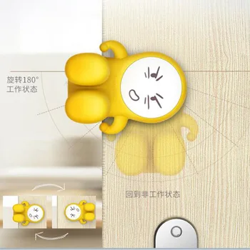 

Baby Kid Safety Lock Door Plug Cartoon Creative Door Stopper Protector Children Safe 180 Degree Rotate Door Stops Kid Lock