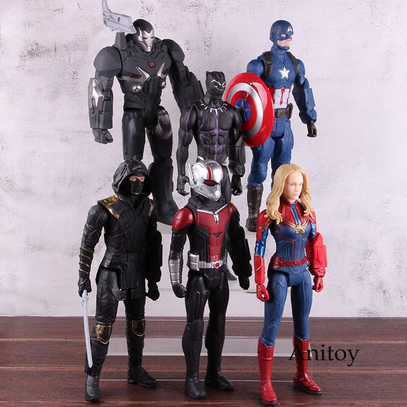 Titan Hero power FX Мстители эндшпиль танос Капитан Америка Тор военная машина человек-муравей Железный человек Marvel фигурка ПВХ игрушка