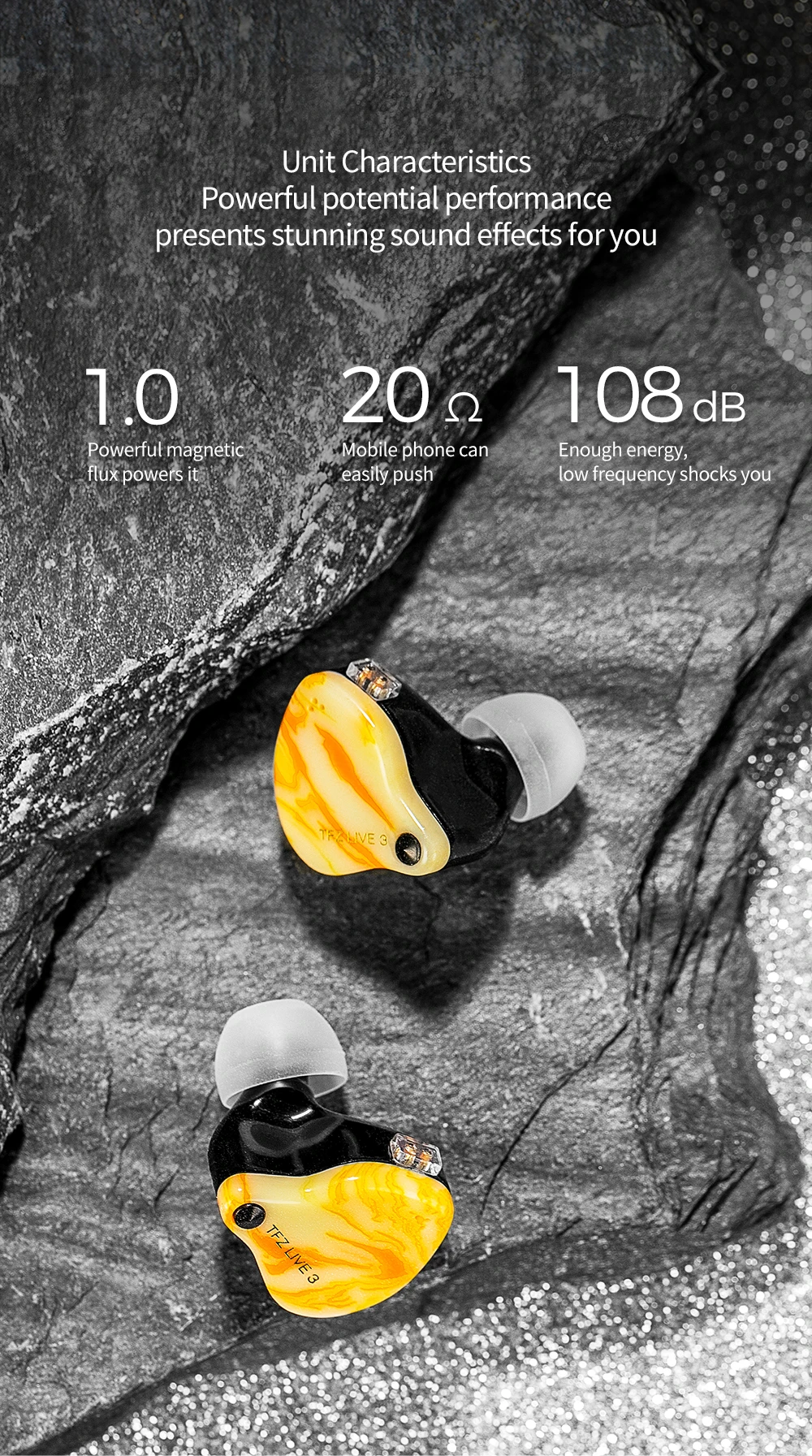fidelidade bass monitor esporte fone de ouvido com cabo atualizado