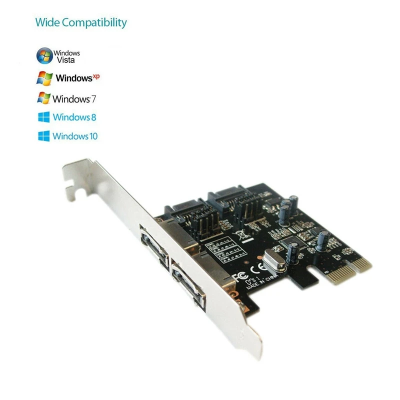 Pci-E для Sata3 Pci E Sata3.0 6 ГБ/сек. Ssd Asmedia Чип расширения карты Asm1061
