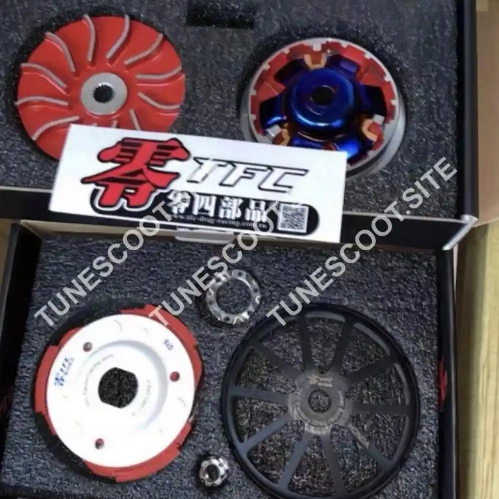 Gy6 Tuning Cvt Set 157qmb 152qmi 157qmj Kymco Libetry Tfc Transmission Bwsp Upgrade Parts Clutch Bell Pads Variator Spin Spring Aliexpress