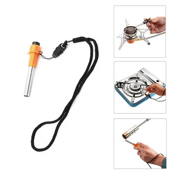 

Practical BBQ Lighter Outdoor Gas Stove Special Fireplace Heat Piezo Spark Furnance Lighter Stove Electricity Furnance Lighter