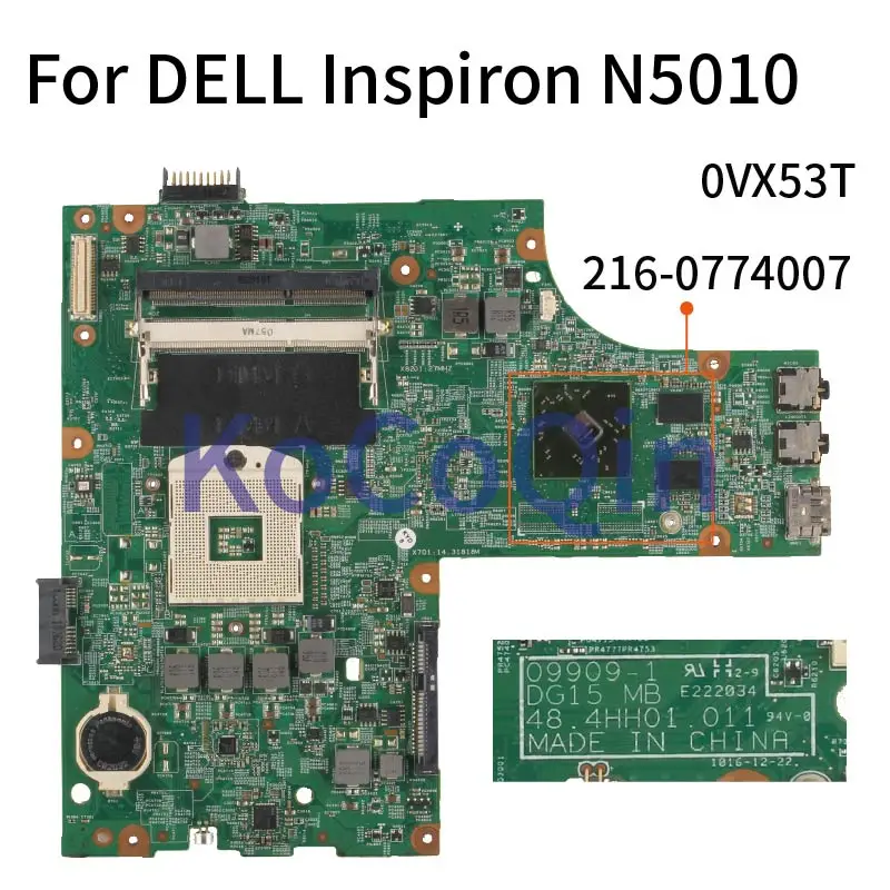 KoCoQin laptop Motherboard For DELL Inspiron N5010