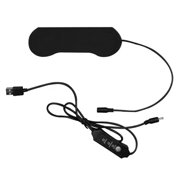 

Sleep Stye Blepharitis Heated Eye Cover 3 Gears Warm Therapy Dry Eyes Soft Fatigue Relief Breathable USB Powered Portable Travel