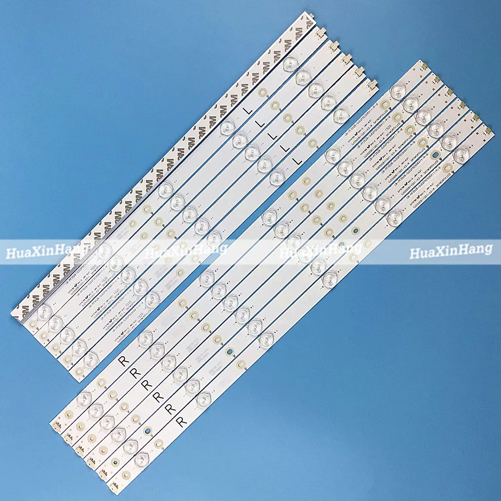 1set=12pcs Led backlight for AOC LE50D1452 T5002S 50PFF3655/T3 LD50V02S LB-PF3528-GJD2P5C506X11-R/L/H/B 6leds+5leds LE50D6660/80 | Лампы и