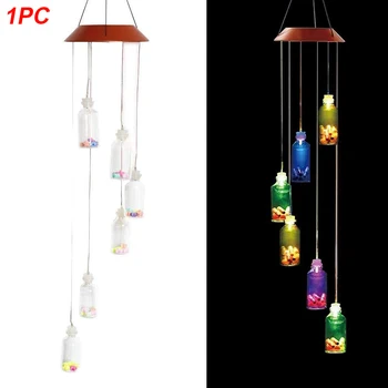 

Lamp Sensitive Wind Chime Light Automatic Portable Solar Powered Outdoor Garden Hanging Color Changing Home Led Decorative
