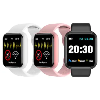 

Intelligent Mosquito Repellent Bracelet Ultrasonic Pest Repeller Wrist Mosquito Wristband for Children Adults