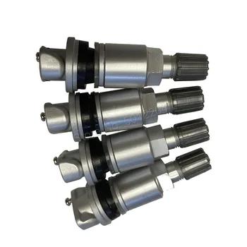 

High quality YPLHQZ 4pcs Tire Pressure Monitoring System Sensor Valve Stem Repair Kit TPMS Tire Valves For LAND ROVER Alloy Tube