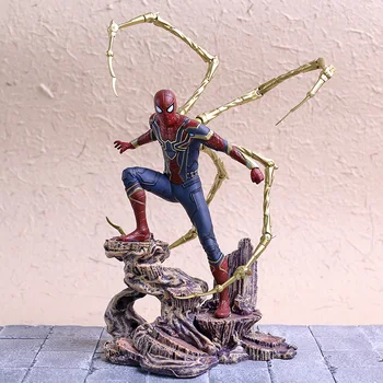 

DST Marvel Gallery Avengers Infinity War Iron Spider Spiderman Statue Action Figure Collectible Model Toy